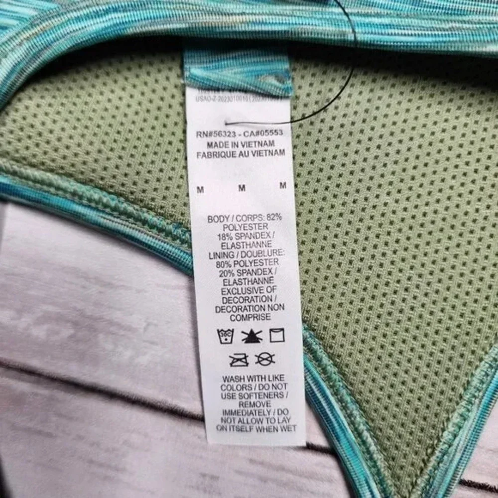 Sz M NIKE Kids Indy Sports Bra Green Teal FD2277 386 -‎ NWT